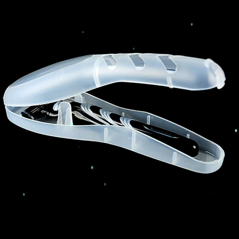 1PC Portable Travel Razor Blades Holder Box Case Storage Bathroom OrganizerS Ew