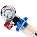 1Pc  spray gun air regulator gauge + mini spray gun air filter  Ed JCA_