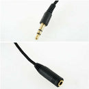5ft/3.5mm Audio Aux Cable Male to Female Stereo Extension Headphone Braided Cord