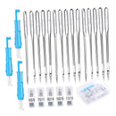 Domestic Sewing Machine Needles 9# 11# 14# 16# 18# Needle Threader Quilting Tool