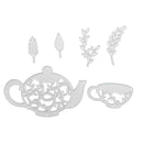 Metal Cutting Die Stencil for DIY Scrapbook Photo Album Tea Set (MS-643)