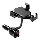 Car Phone Holder Wireless Charger Support Dual USB Charging  MP3 FM Transmitter