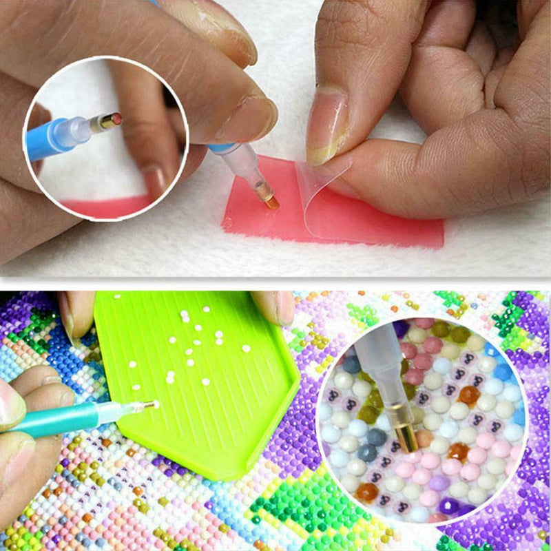 Waterfall Full Drill Round Diamond Painting DIY Needlework Cross Stitch Set