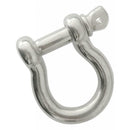 304 Stainless Steel Bow Shackle D-Ring Rustproof For Mairne Heavy Duty 6MM