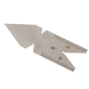 Welding Weld Screw Gauge 55 Degree Weld Gage Stainless Steel Long 60MM Wide