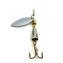 1 Pcs Metal Fishing Bait Metal*Spinner Shine Lures with Hook Fishing Gears ME