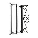 3 Tiers Heart Metal Nail Polish Shelf Rack Cosmetic Varnish Display Stand Holder