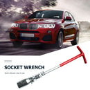 T-Handle Universal Joint Spark Plug Socket Wrench Car Repair Spanner (21mm) A