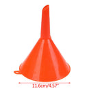 4Pcs/set Durable Plastic Funnel Hand Car Van Fuel Petrol Water Oil Spout Po3C