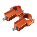 2Pcs Handlebar Bar 28Mm Mounts Clamp Riser 52Mm For 125-530Cc Sx/Exc 06-16