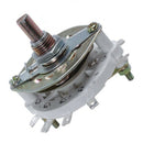 2P4T 2 Pole 4 Position 1 Deck 10 Pins Band Channael Rotary Switch