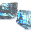 Natural Moonstone Labradorite Crystal Wand Quartz Mineral Stone Specimen Healing