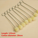 100pcs Leather Craft Wool Leather Dye Dauber & Finish Applicator Kit Tool DIY