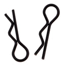 1/12th RC Buggy Bodyshell Clip Pins 150x Black for Vehicle Models Body Shell