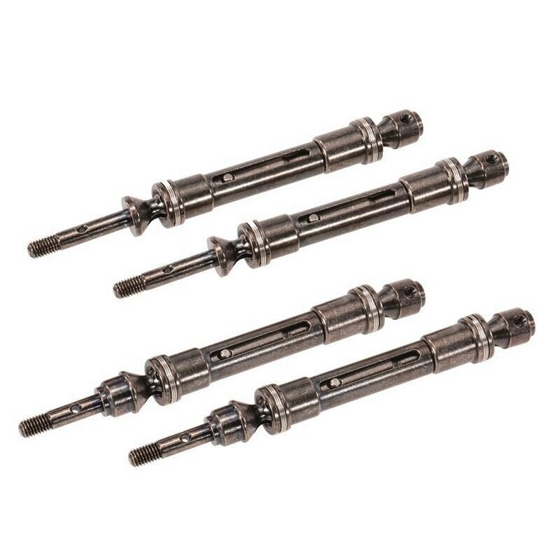 Front Drive Shaft Stainless Front Rear Drive Shaft for 1/10 Traxxas Slash 4 V3F2