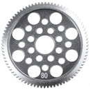Aluminum alloy 48p Spur Gear 80t for Sakura D3 Cs S Xi XIS 1/10 Drift Racin A6O2