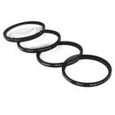 55mm Lens Filter Accessory Kit +1 +2 +4 +10 Close Up Filters for Digital Camera