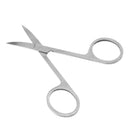 2pcs Makeup Scissor Eyebrow Eyelashes Stainless Steel Nose Hair Remove Tool