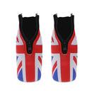 4 x UK Flag Pattern Stubby Beer Soda Tin Can Chilling Wrap Cooler Holder