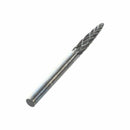 Double conical tungsten carbide burrs cut 3mm diameter of the head B3V2