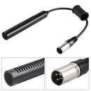 Shotgun DV Interview Mic Microphone Video Camera Camcorder XLR Cable ConferenceT