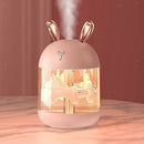 Humidifier Air Purifier Freshener Aroma Essential Oil Diffuser Elk Pink