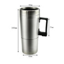 300ml Auto Car SUV Electric Heating Cup Coffee Milk Tea Water Mug Kettles
