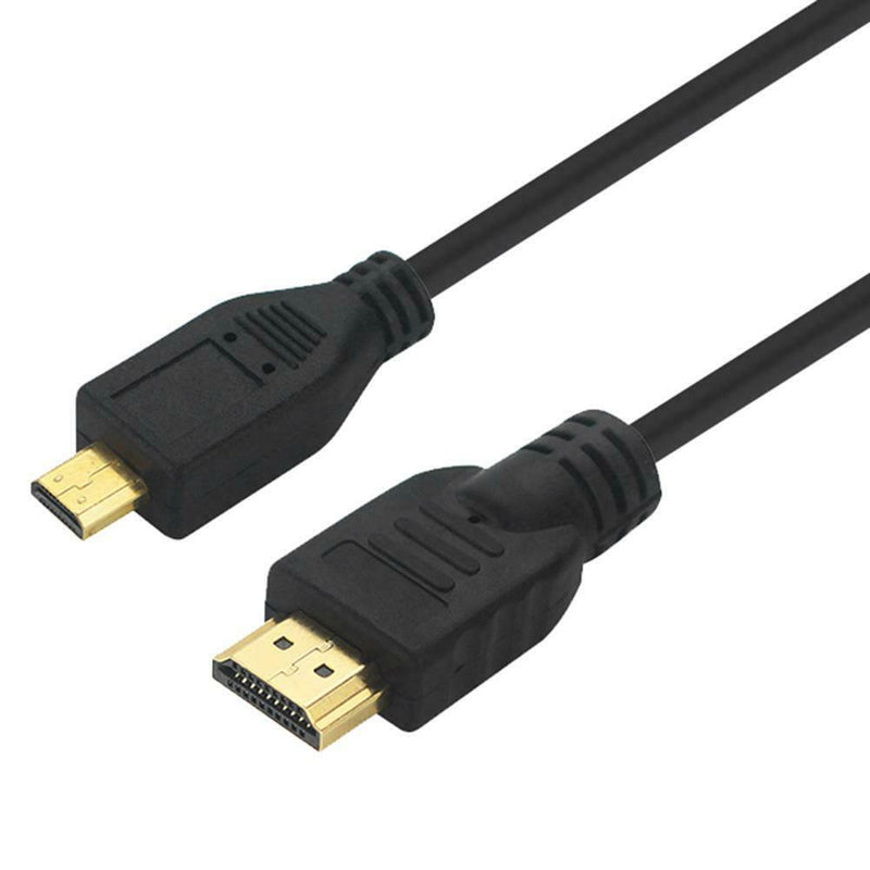 1.5m Micro HDMI to HDMI Cable 4K HD Video Adapter Cord for Raspberry Pi 4B