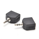 2PCS Audio 3.5mm Jack Male to Double AUX Female Headphone Y Splitter Adapter  Z