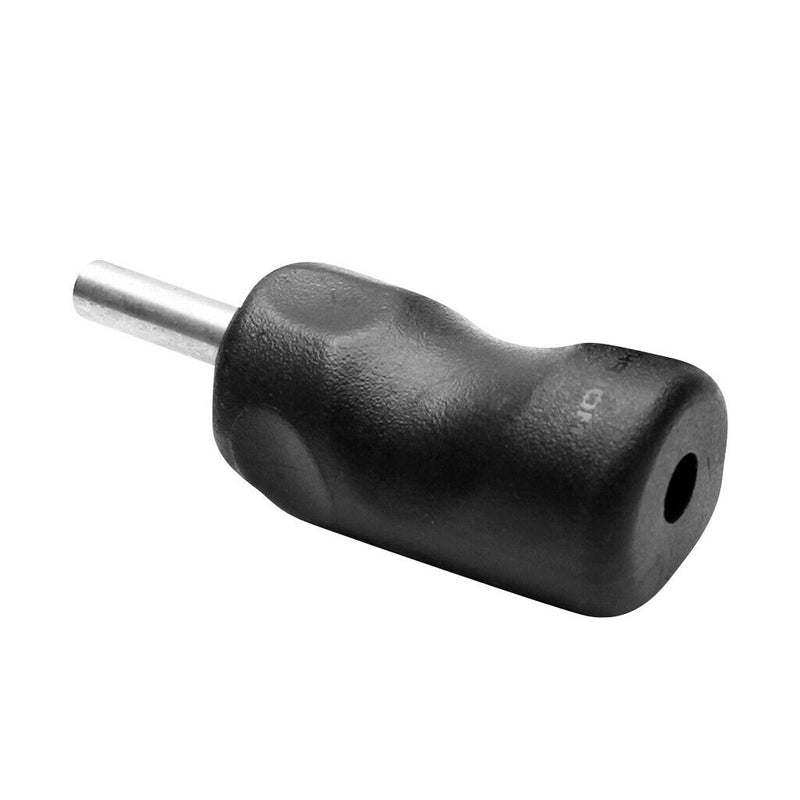 Plastic Steel Tattoo Machine Supply Handle Grips Tube With Back Stem Black
