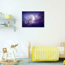 5D DIY Full Drill Diamond Painting Pink Tree Night Cross Stitch Embroidery