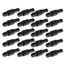 20Pcs Offshore Fishing Adjustable Planer Board Snaps Release Line Clips Black