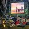 84 Inch 16:9 Behind Back Rear Projection Screen Curtains Film for HD Projectors