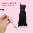 Rhinestone Hot Fix Applicator Iron-on Wand 7 Tips Fast Heated Heat-fix Tool