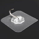 Strong Transparent Suction Cup Sucker Wall Hooks Hanger for Kitchen Bathroo N3U7
