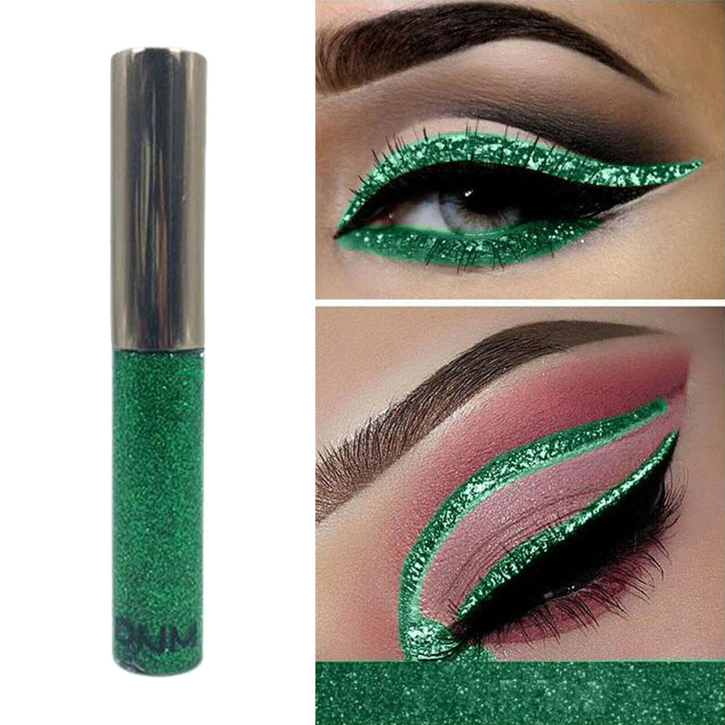 Glitter Liquid Eyeliner Shimmer Metallic Shimmer Eyeshadow  4