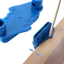 1x Blue Center Finder Scriber Woodworking Gauge Marking Tool Centerline Te OKO