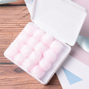 12X Classic Wax Earplugs Comfortable Traval Sleeping Noise Reduction Earplugs Z