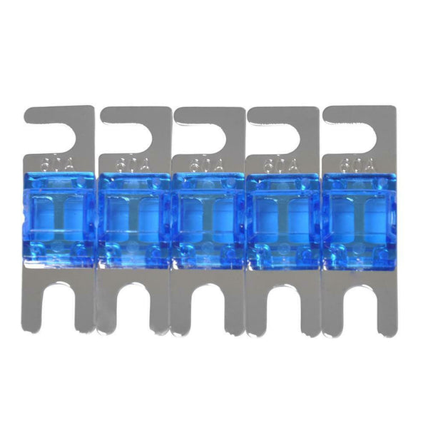 5pcs Nickel Plated Car Audio 32V AFS Mini ANL Fuses Auto Stud Fuses (60A)