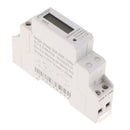 35mm 5(30)A DIN Rail LCD Single Phase 1P Electronic Energy Meter Digital