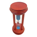 3 Mins Wooden Timer Sand Clock Desktop Hourglass Craft Decoration Gift Blue