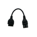 For 17 Pin OBD1 to 16 Pin OBD2 OBDII Diagnostic Connector Adapter Cable