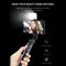 Q02S Bluetooth 4.0 Selfie Stick Tripod Monopod with Remote Control + Fill Light