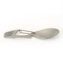 Cookware Spoon Fork Bottle Opener Outdoor Tools (Stainless Steel) A
