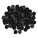 200x Black Disposable Non-woven Fabrics Microphone Cover KTV Mic Covers Cap