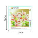 5D DIY Diamond Painting Pure Flowers Cross Stitch Embroidery Mosaic Kits