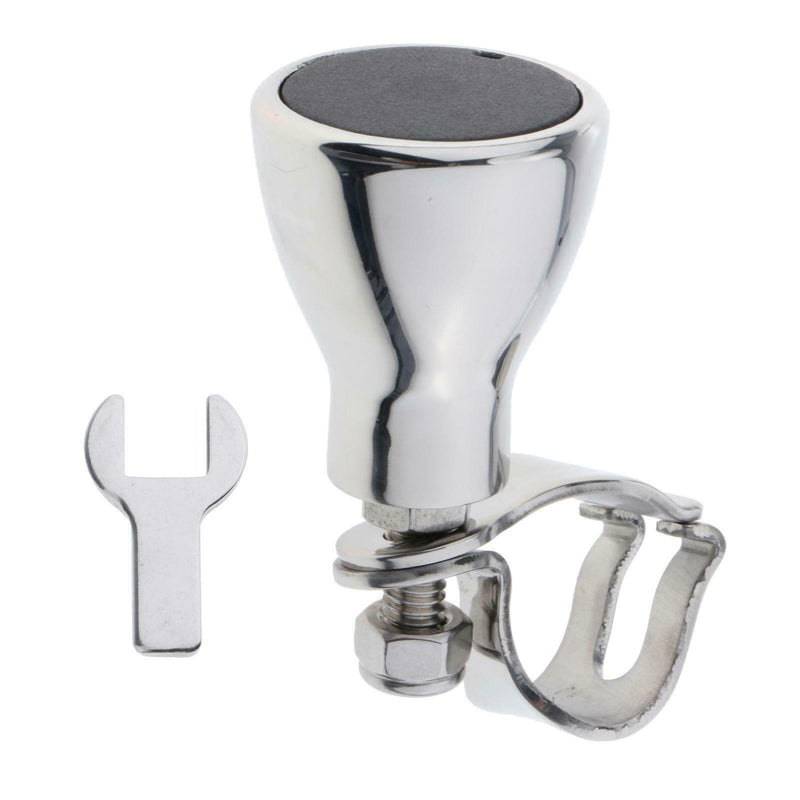 1 Set Marine Steering Wheel Spinner Knob Outboard Steering Kit -73.4x59.8mm
