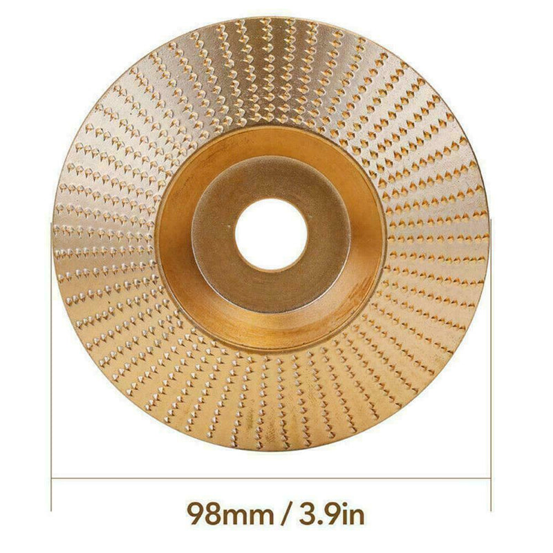 Carbide Wood Sanding Carving Shaping Disc For Angle Grinder/Grindin Wheel U T0V5