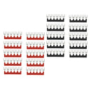 20 Pcs 6-position Fork Pre-insulated Terminal Block Terminal Block