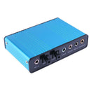 External USB Sound Card Channel 5.1 7.1 Optical Audio Card Adapter for PC